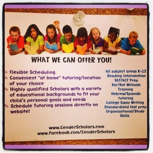 Cender Scholars Tutoring Cender Scholars Tutoring