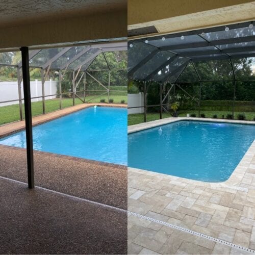 Boca Raton Patio and Pool Makeover Reveal Boca Raton Patio and Pool Makeover Reveal