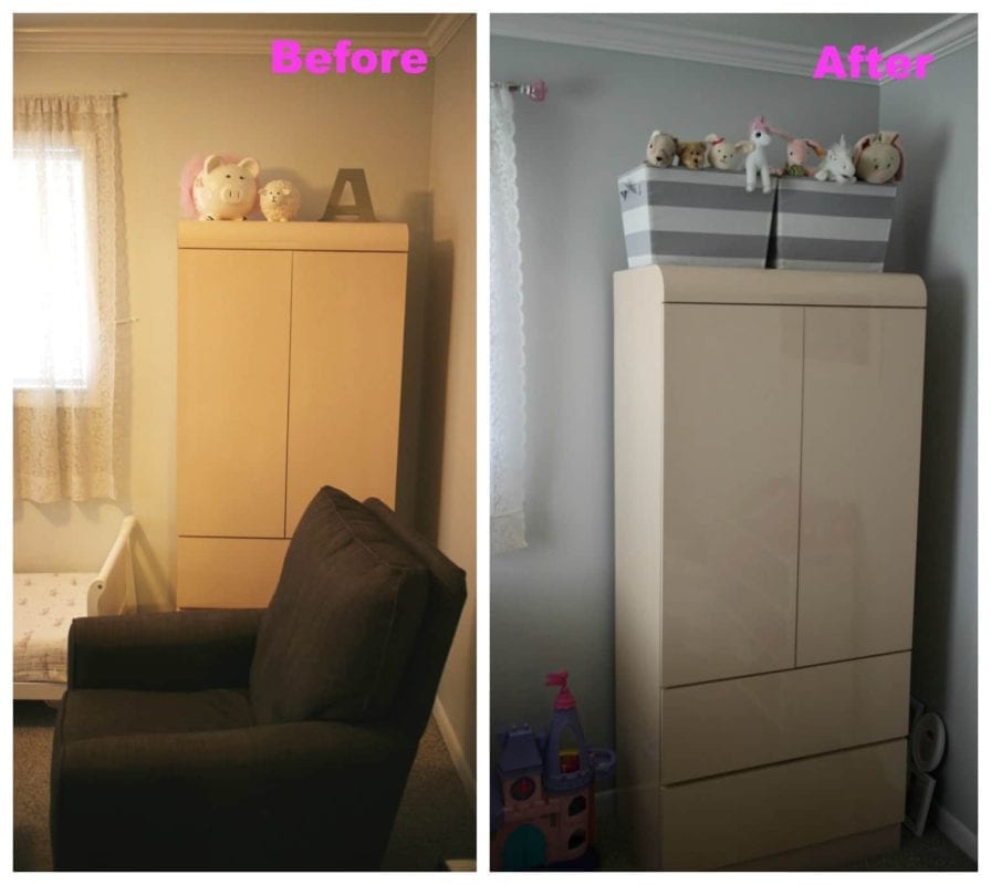 Big Girls Bedroom Makeover in Boca Raton