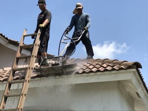 Boca Raton roof cleaning