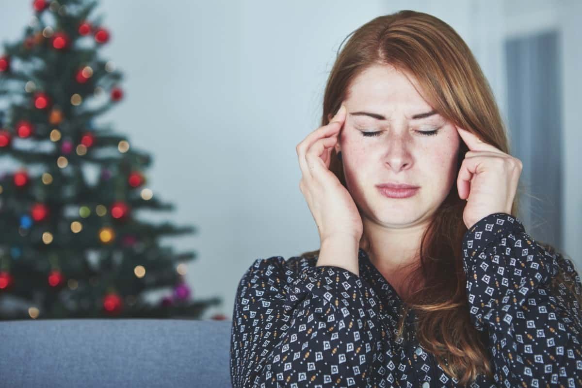 holiday stress shutterstock