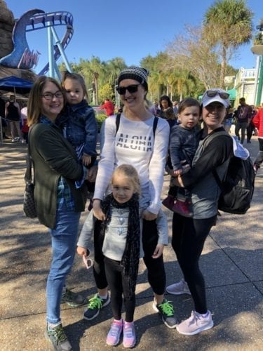 I lost my child at a theme park