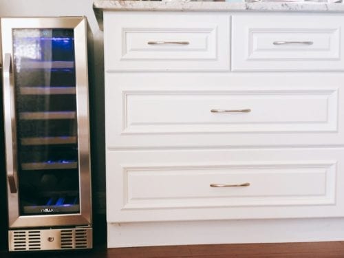 Boca kitchen project | NewAir 19-Bottle Compressor Wine Cooler | AWR-190SB