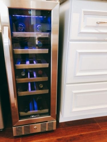Boca kitchen project | NewAir 19-Bottle Compressor Wine Cooler | AWR-190SB