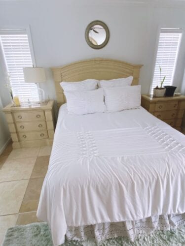 Guest room makeover with custom curtains in Boca 2