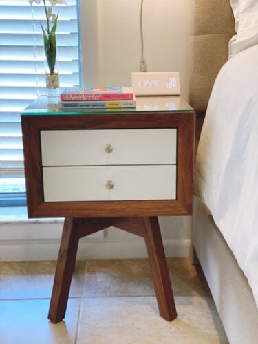 Guest room makeover with custom curtains in Boca 9