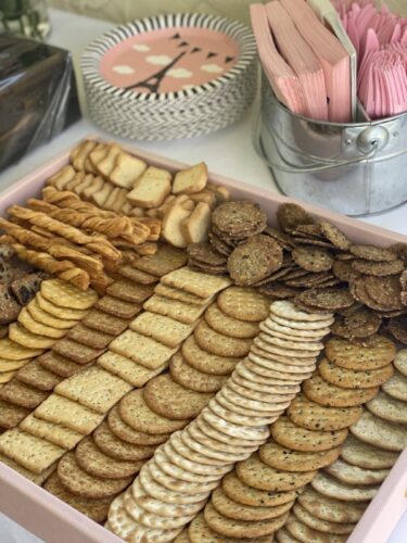 Paris Themed Sip and See or Baby Shower 32