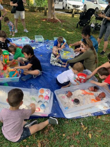Play Makes Sense Sensory Bin Classes in Boca Raton
