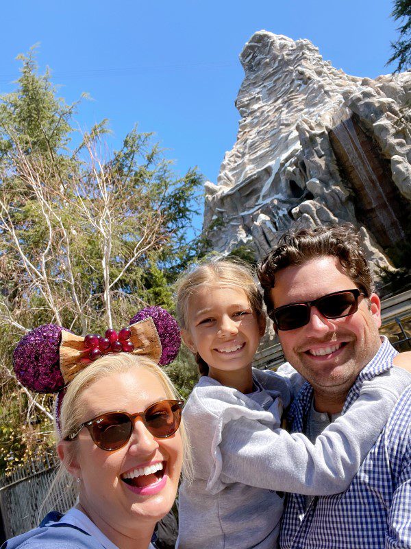 Florida family in front of the Matterhorn Bobsleds. Disneyland versus Disney World: A Florida Family's Perspective Florida family in front of the Matterhorn Bobsleds. Disneyland versus Disney World: A Florida Family's Perspective