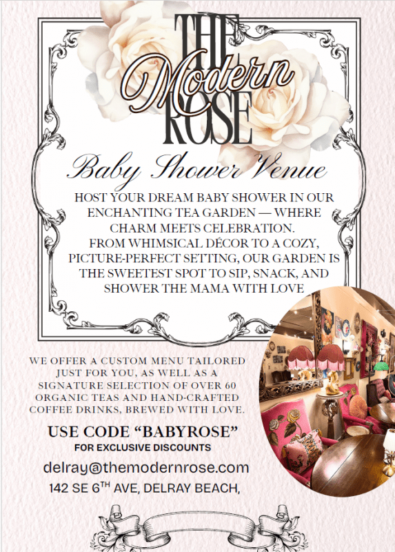 The Modern Rose Delray Beach Baby Shower Venues in Boca Raton and Beyond