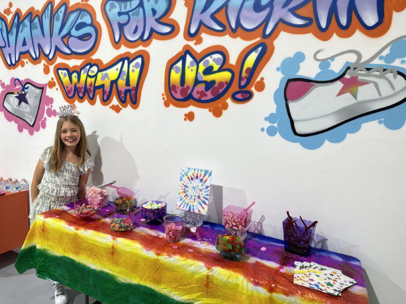 Sneaker themed party in Boca Raton at StyleChild candy bar add-on Sneaker themed party in Boca Raton at StyleChild Candy Bar add-on