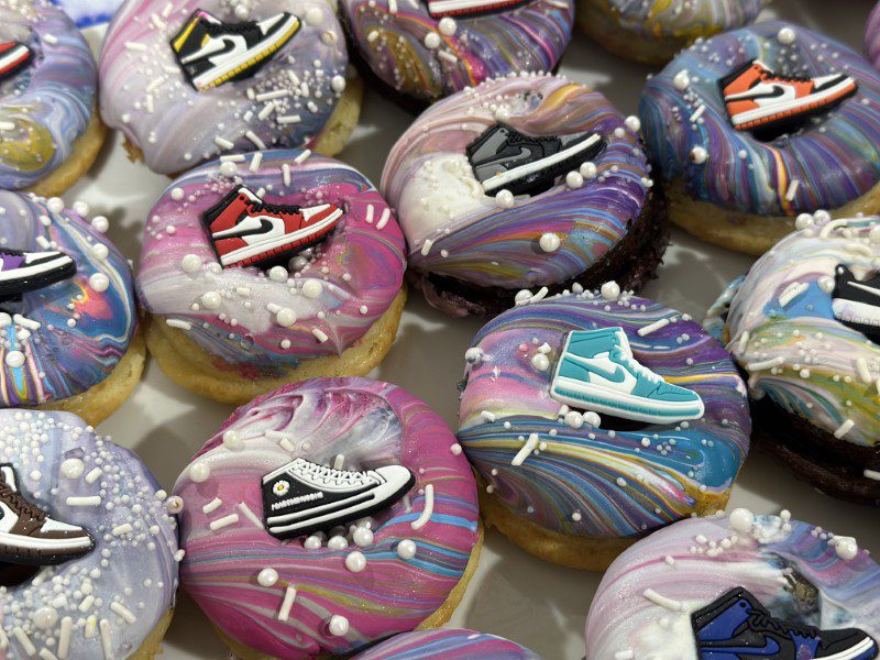 Sneaker themed party in Boca Raton at StyleChild custom donuts by Sweet Missy's Sneaker themed party in Boca Raton at StyleChild custom donuts by Sweet Missy's