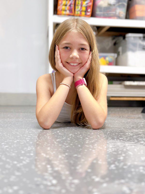 Boca Raton garage makeover with non toxic flooring from Lifetime Green Coatings Boca Raton garage makeover with non toxic flooring from Lifetime Green Coatings