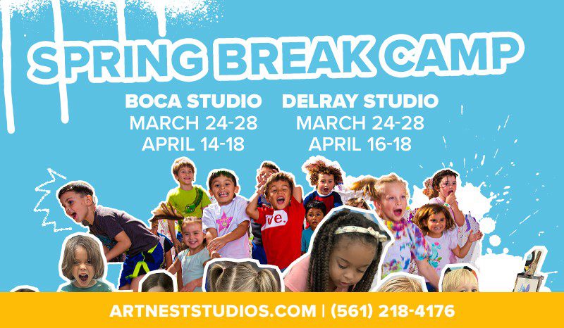 2025 South Florida Spring Break Camps artNEST