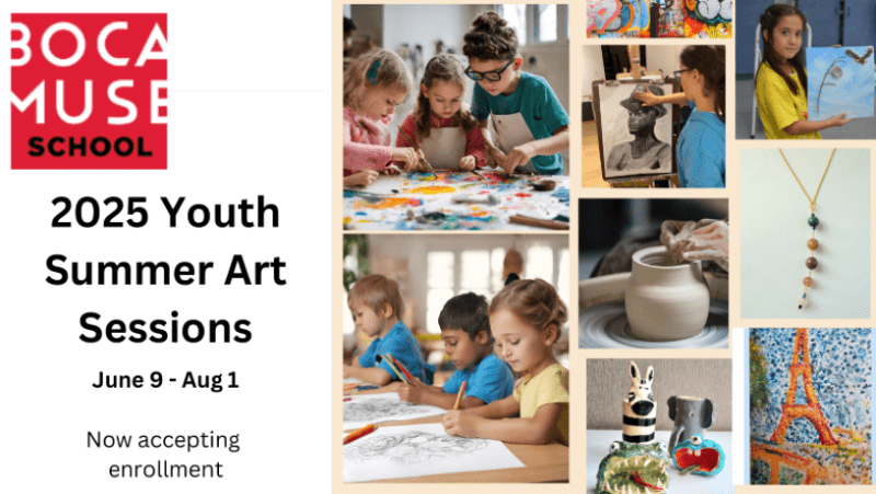 2025 South Florida Summer Camps Boca Museum Art School