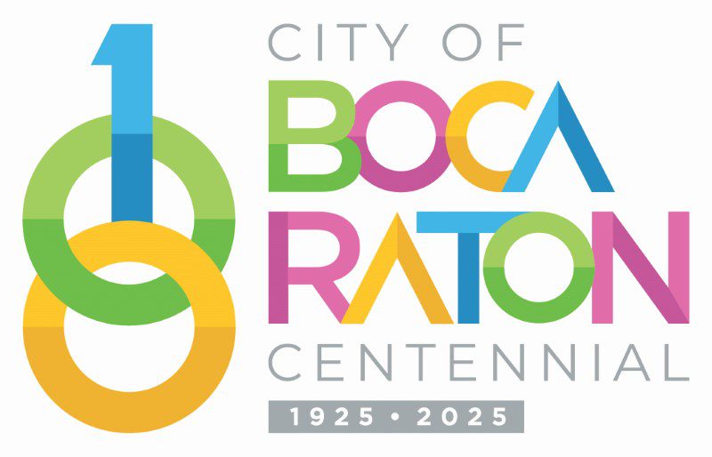 City of Boca Raton Centennial Logo Featured