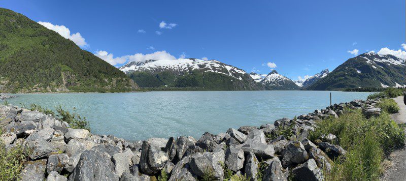 Alaska land and sea cruise trip