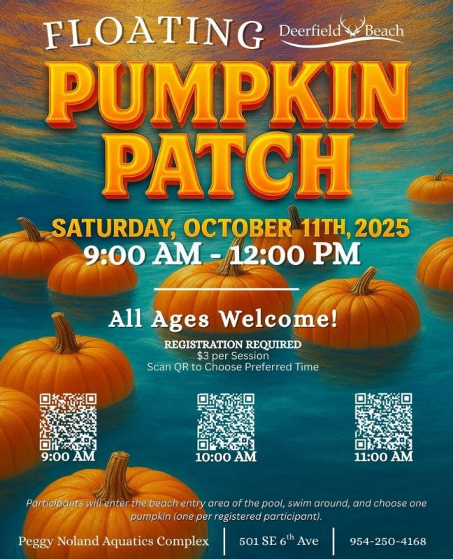 Deerfield Beach Floating Pumpkin Patch 2025 Deerfield Beach Floating Pumpkin Patch 2025