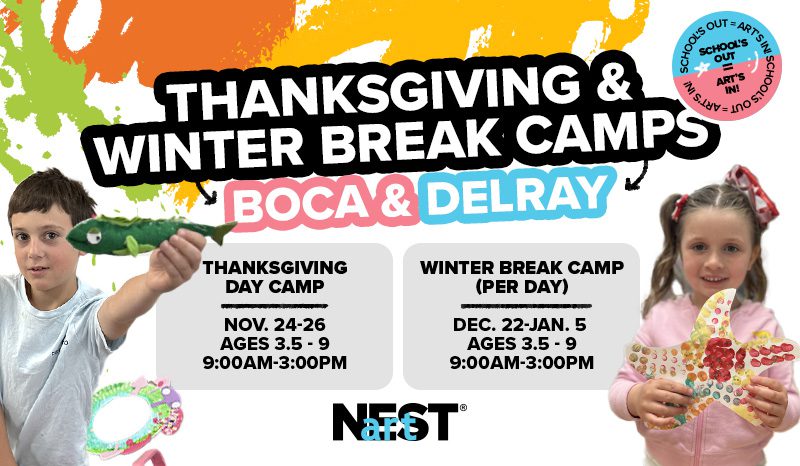 2025 South Florida Winter Break Camps & Thanksgiving Break Camps artNEST 2025 South Florida Winter Break Camps & Thanksgiving Break Camps artNEST