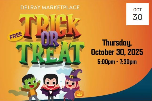 Halloween Events in South Florida Delray Marketplace Trick or Treat Halloween Events in South Florida Delray Marketplace Trick or Treat