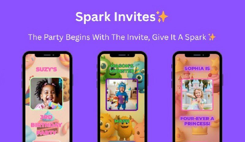 Spark Invites custom video invites Featured (1)