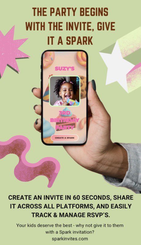 Spark Invites custom video invitations 